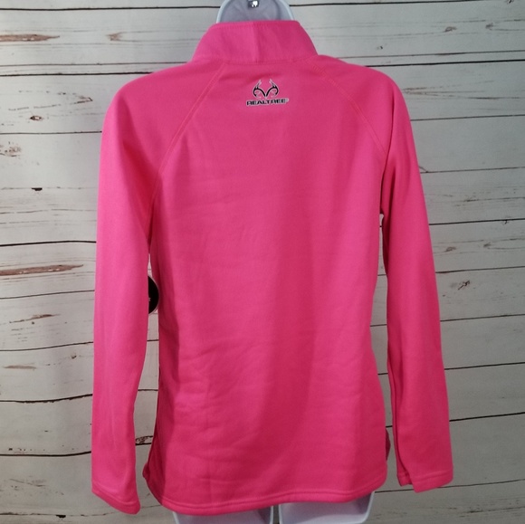 RealTree Pink Camouflage Hooded Sweatshirt - Picture 4 of 4